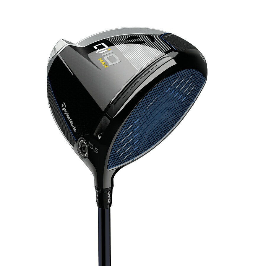 TaylorMade Qi10 Max Driver 1W 10.5° Diamana Blue TM50 Graphite Shaft SR-Flex New