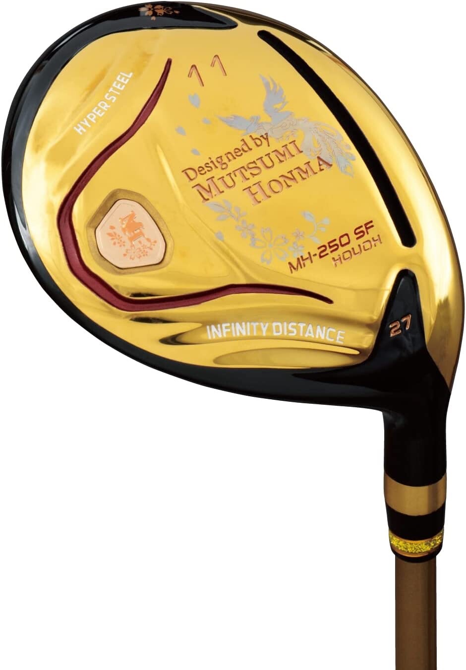 Mutsumi Honma Golf Club Fairway Wood 11W 27° MH250SF Phoenix FW Flex R SR Shaft
