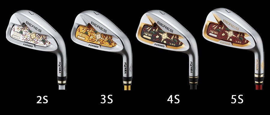 HONMA Golf BERES Aizu 3S 3 Star Iron Set AW SW R-Flex ARMRQ MX Graphite Shaft RH