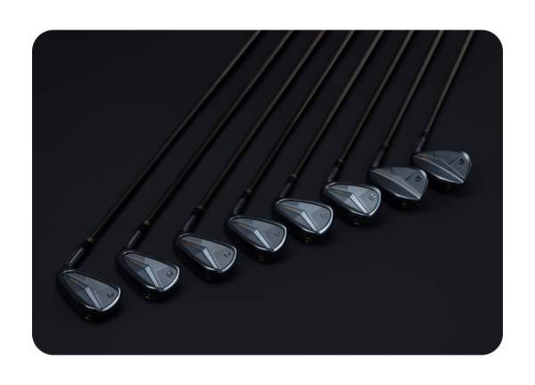TaylorMade P8CB Midnight Obsidian Iron Set 5-9,pw 6p N.S.PRO 950GH NEO S-Flex