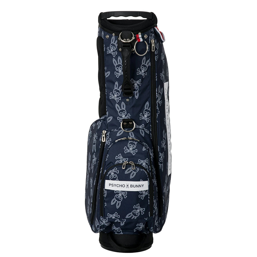 Psycho Bunny LWG Lightweight Golf Stand Carry Bag 4-Way Divider Navy 2026 New