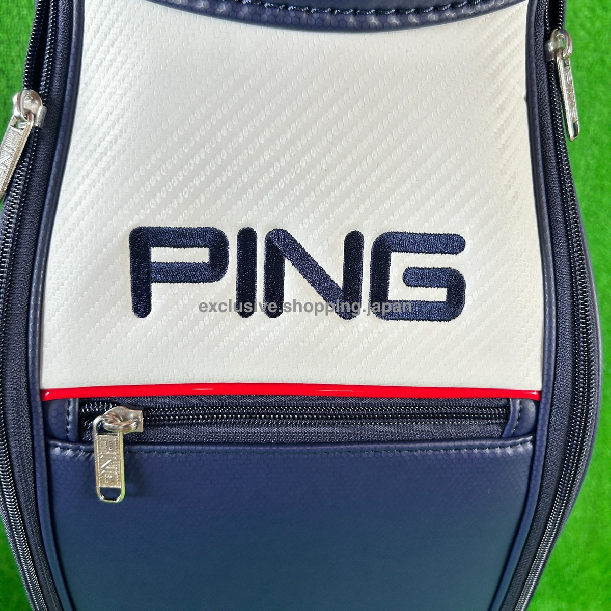 Ping Golf XLT Cart Bag 9in Navy 5-way Divider 2025 Model Lightweight 2.9kg PSL