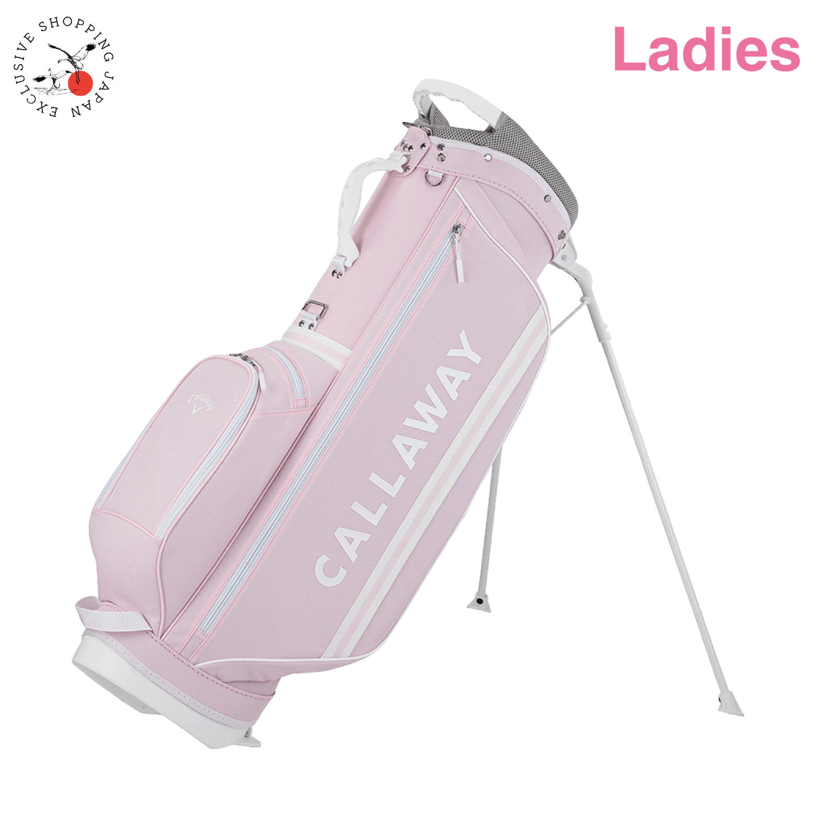 Callaway Golf Attractive Ladies Carry Stand Bag 8.5 x 47" Lightweight 2026 Pink