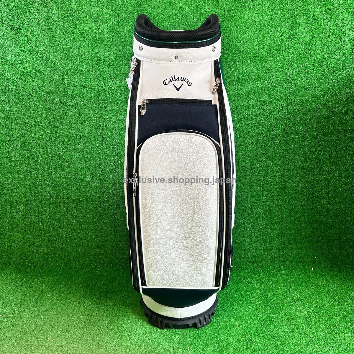 Callaway Golf Exia Cart Bag 25JM 9.5 x 47inch 5-way 4.0kg 2025 White/Green New