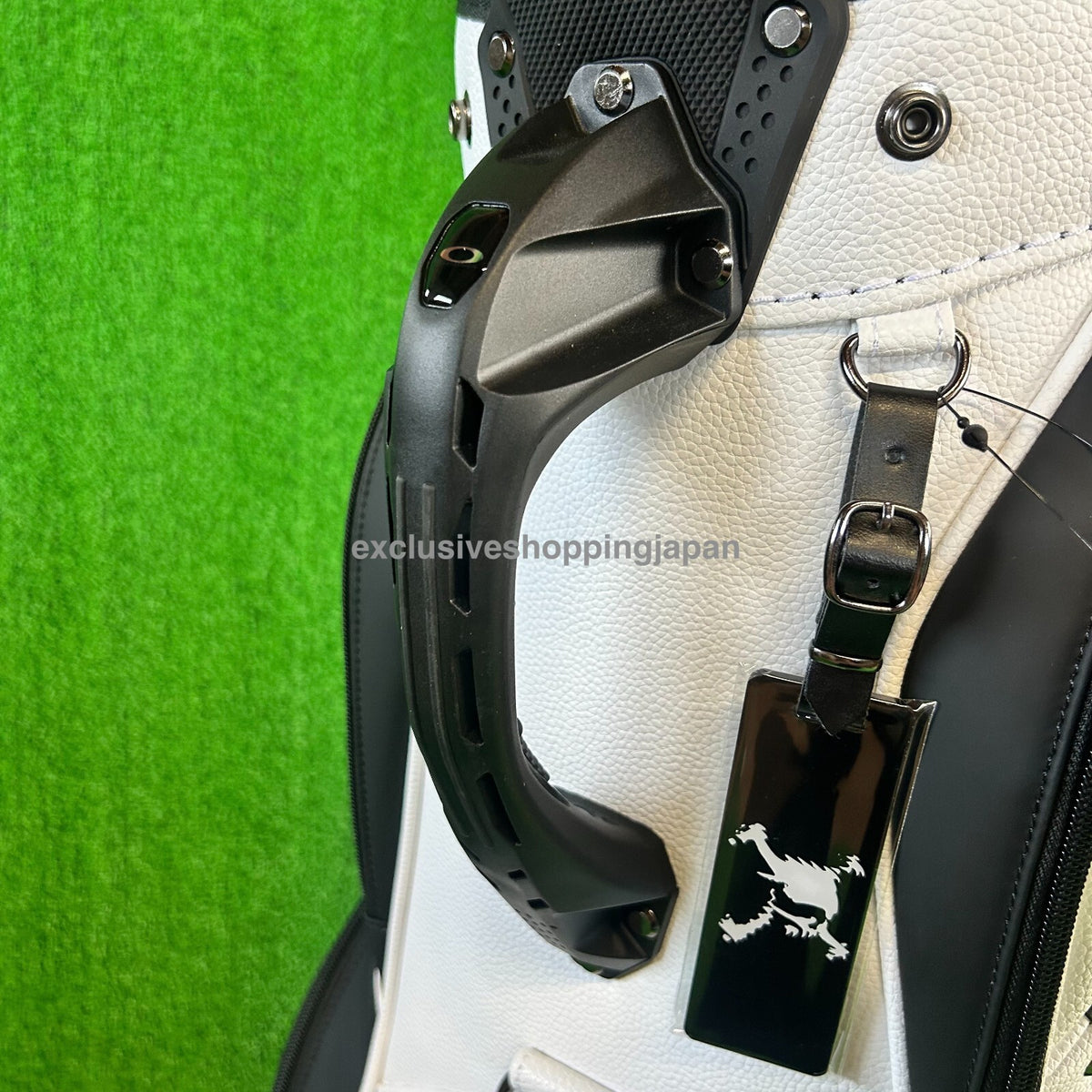 Oakley Golf Cart Bag Skull 18.0 5 x 47in 5-way Divider Pockets White 2025 Model