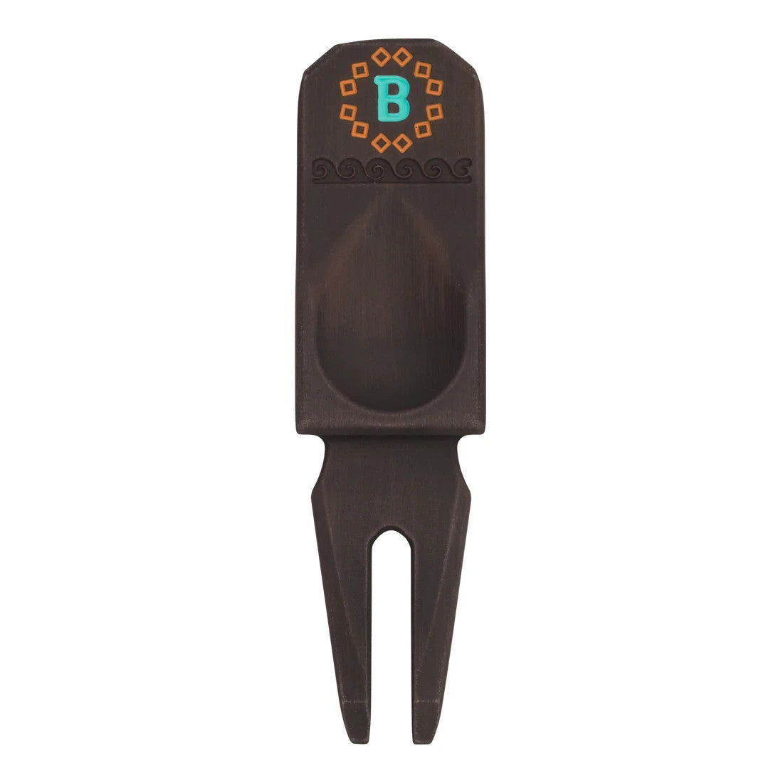 BETTINARDI 2026 TIKI Release 2-Prong Divot Tool Distressed Wood Finish Golf Tool
