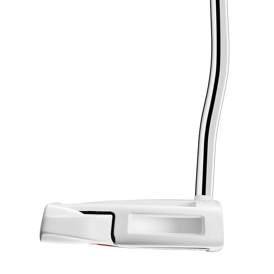 TaylorMade Spider Ghost White Putter Double Bend N7534627 Mallet 35" Steel Shaft
