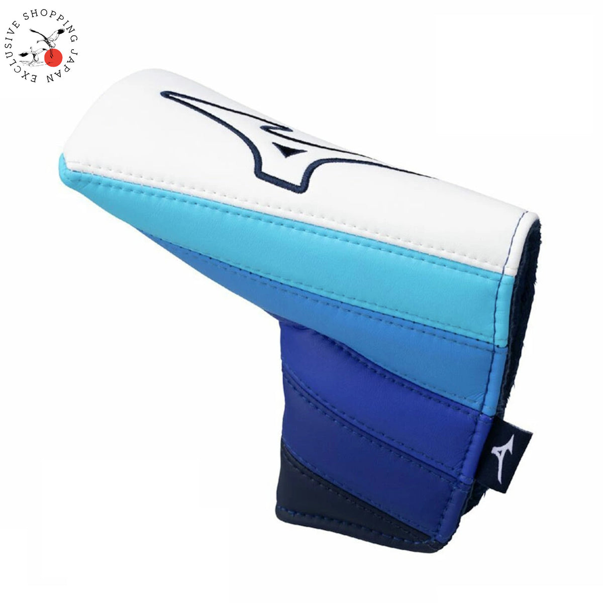 Mizuno Golf Putter Blade Headcover PT Cover Tour Series 2025 Model White/Blue