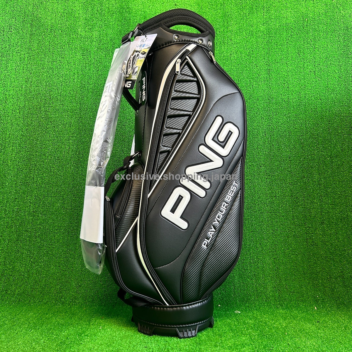 Ping Golf XLT Cart Bag 9in Black 5-way Divider 2025 Model Lightweight 2.9kg PSL