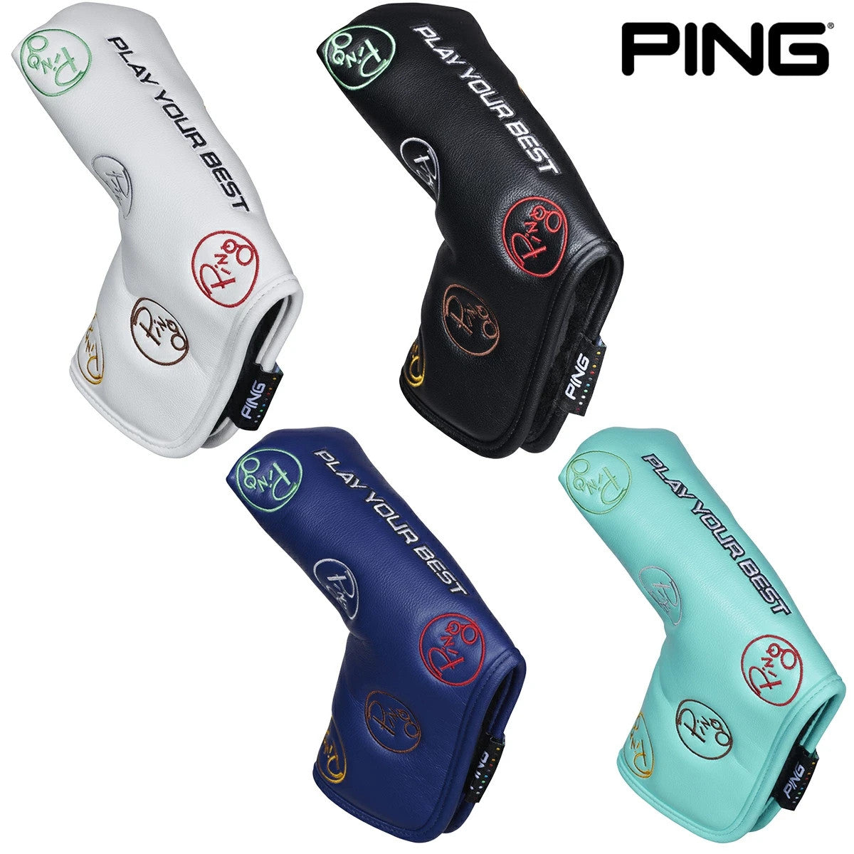 PING Dancing Blade Putter Head Cover Black Headcover 2026 Golf New Unisex Shaft