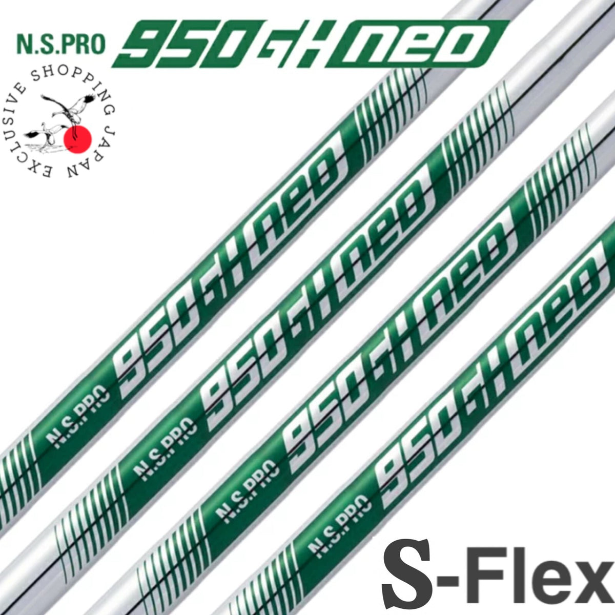 Nippon Shaft N.S. Pro 950 GH neo Steel Iron Shaft 6 Set #5~PW S-Flex Golf Club