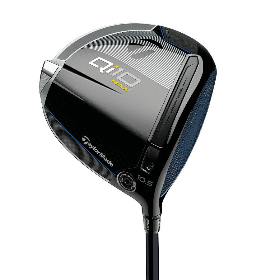 TaylorMade Qi10 Max Driver 1W 10.5° Diamana Blue TM50 Graphite Shaft SR-Flex New