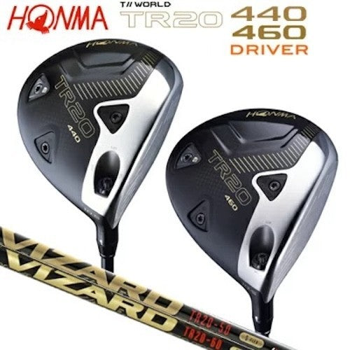 Honma Tour World TR20 440 Driver 9.5° Vizard TR20-60 S-Flex Carbon Shaft Japan