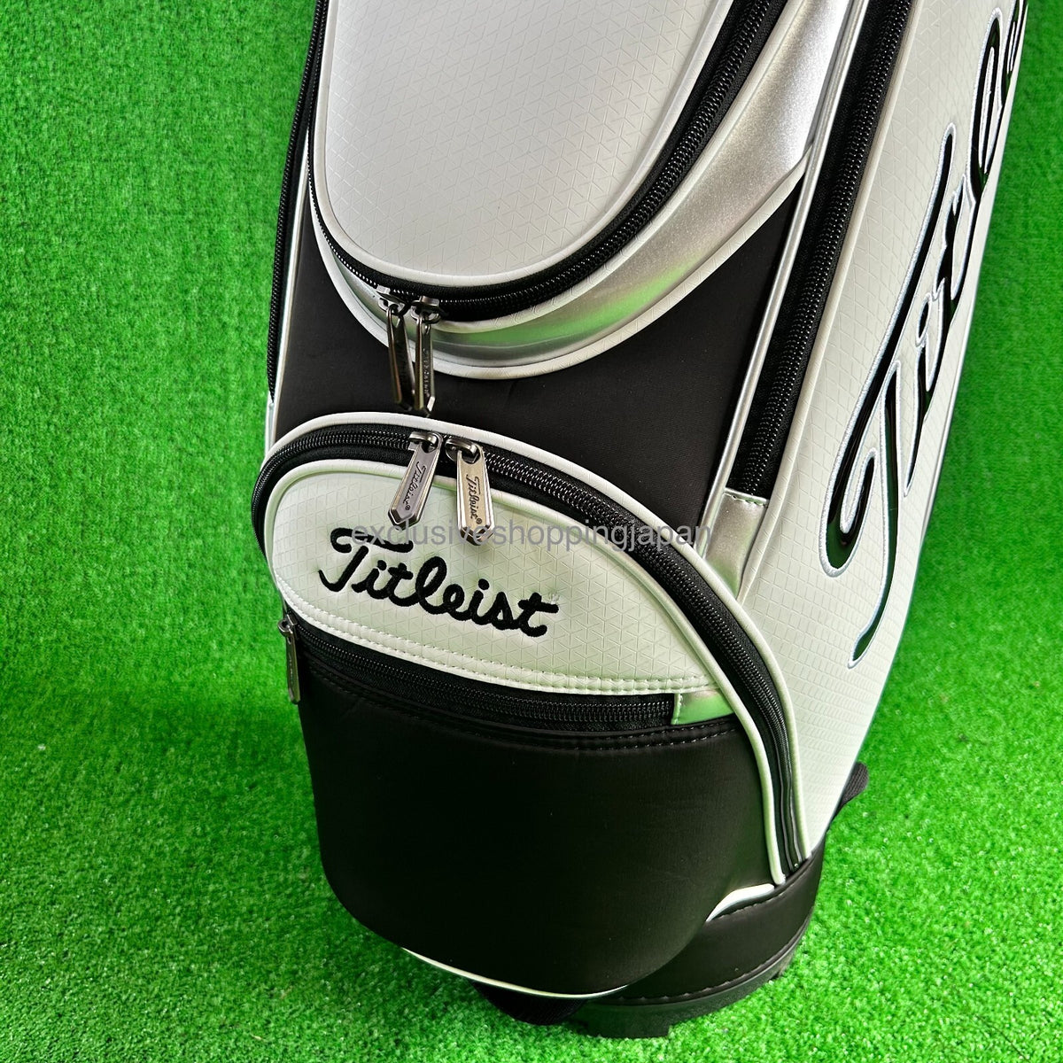 Titleist Golf Cart Bag Aspire 9 x 47in 5-way 2023 Model Lightweight 2.7kg White