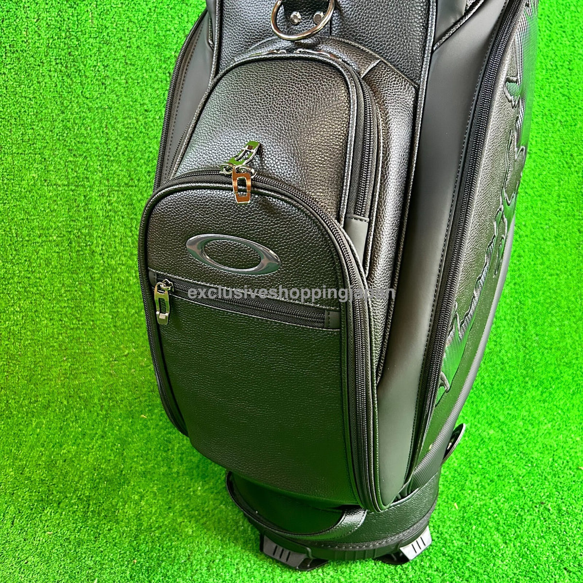 Oakley Golf Cart Bag Skull 18.0 9.5 x 47in 5-way Divider Blackout 2025 Model New