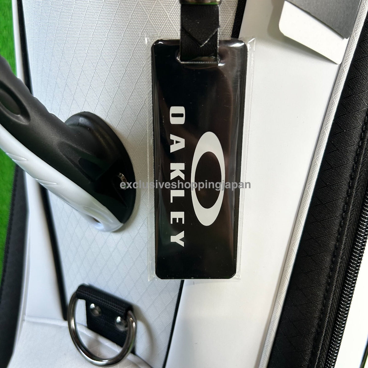 Oakley Golf Cart Bag 9.5 x 47inch 18.0 2025 Model 5-way Ellipse Logo PU White