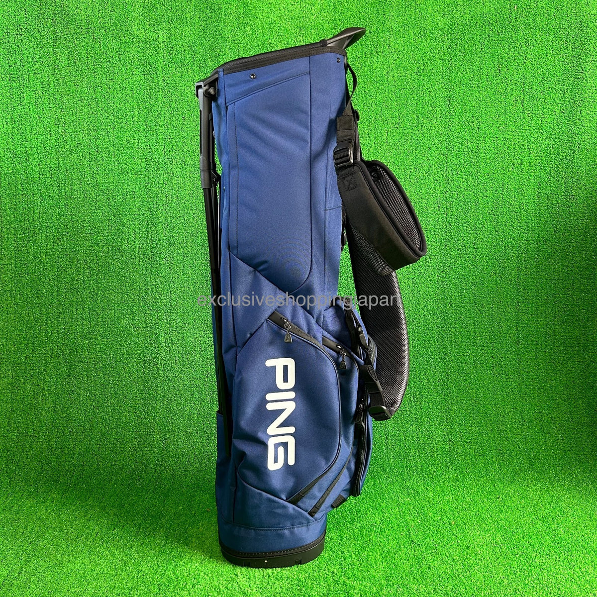 Ping Golf Hoofer Lite Custom Carry Stand Bag 8.5in 4-way Lightweight Navy/White