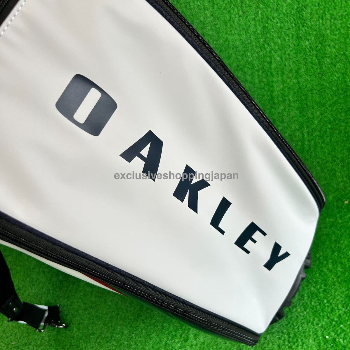 Oakley Golf Cart Bag 9.5 x 47in 5-way 18.0 2025 Padded Shoulder White Multi New