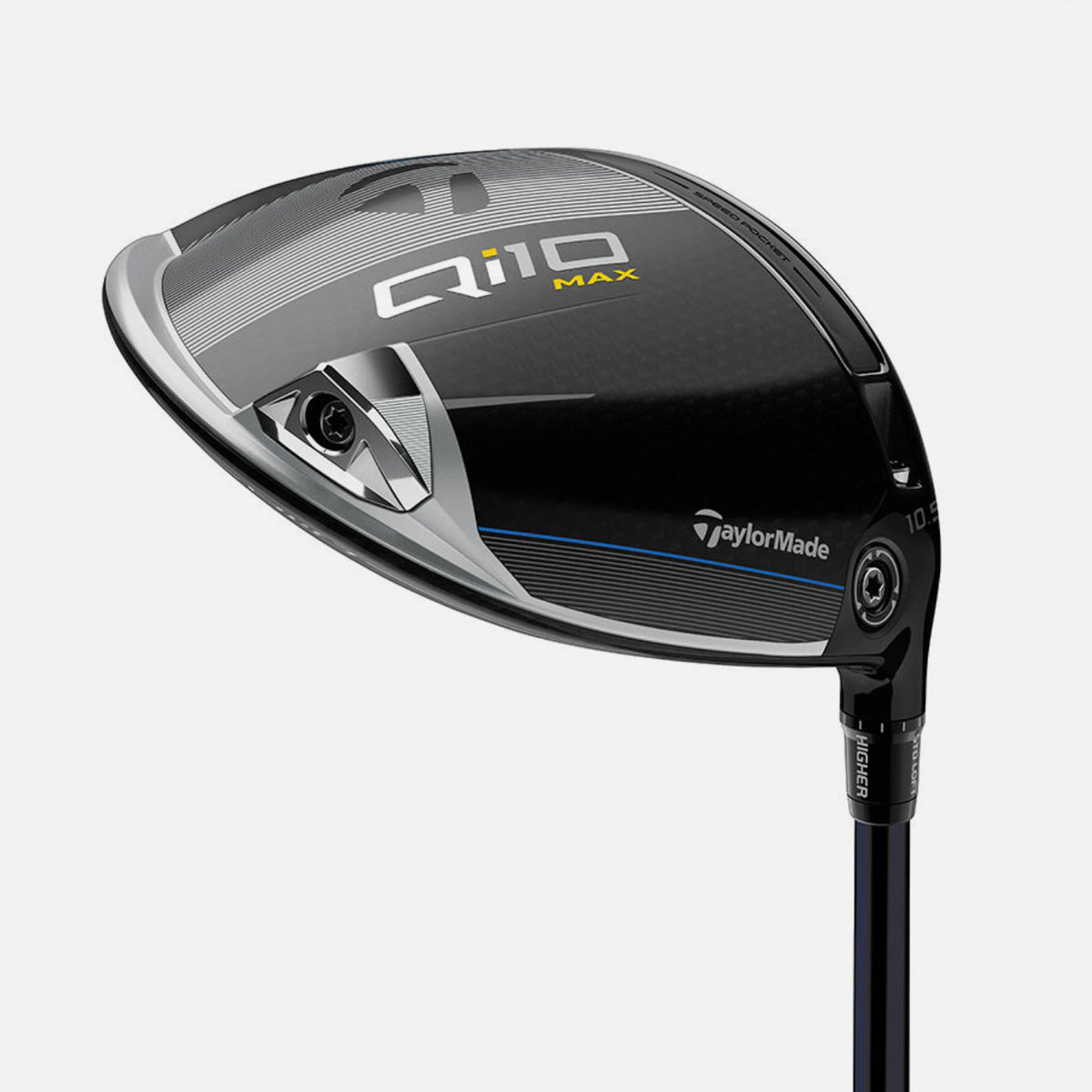 TaylorMade Golf Driver Qi10 MAX Men Loft 9° Diamana Blue TM50 Graphite S-Flex