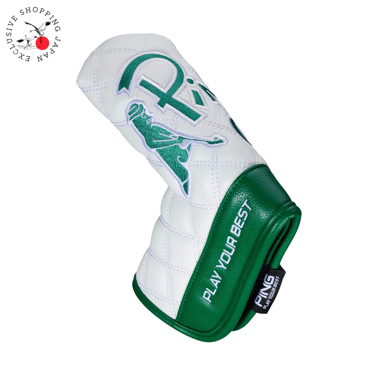 PING Mr.Ping Quilted Blade Putter Head Cover White Headcover 2026 Golf New Men