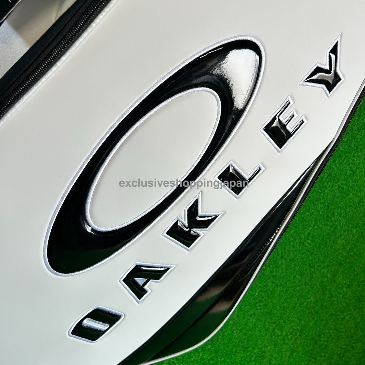 Oakley Golf Cart Bag 9.5 x 47inch 18.0 2025 Model 5-way Ellipse Logo PU White