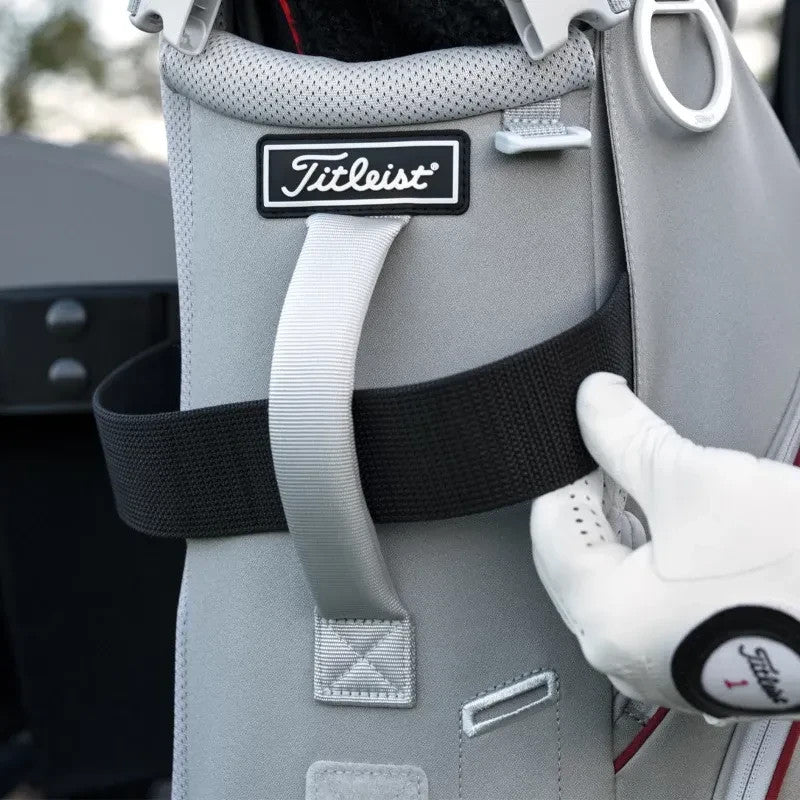 Titleist Players S4 Carry Stand Bag 8.5" 4-way Lightweight Pink/Gray/White 2026