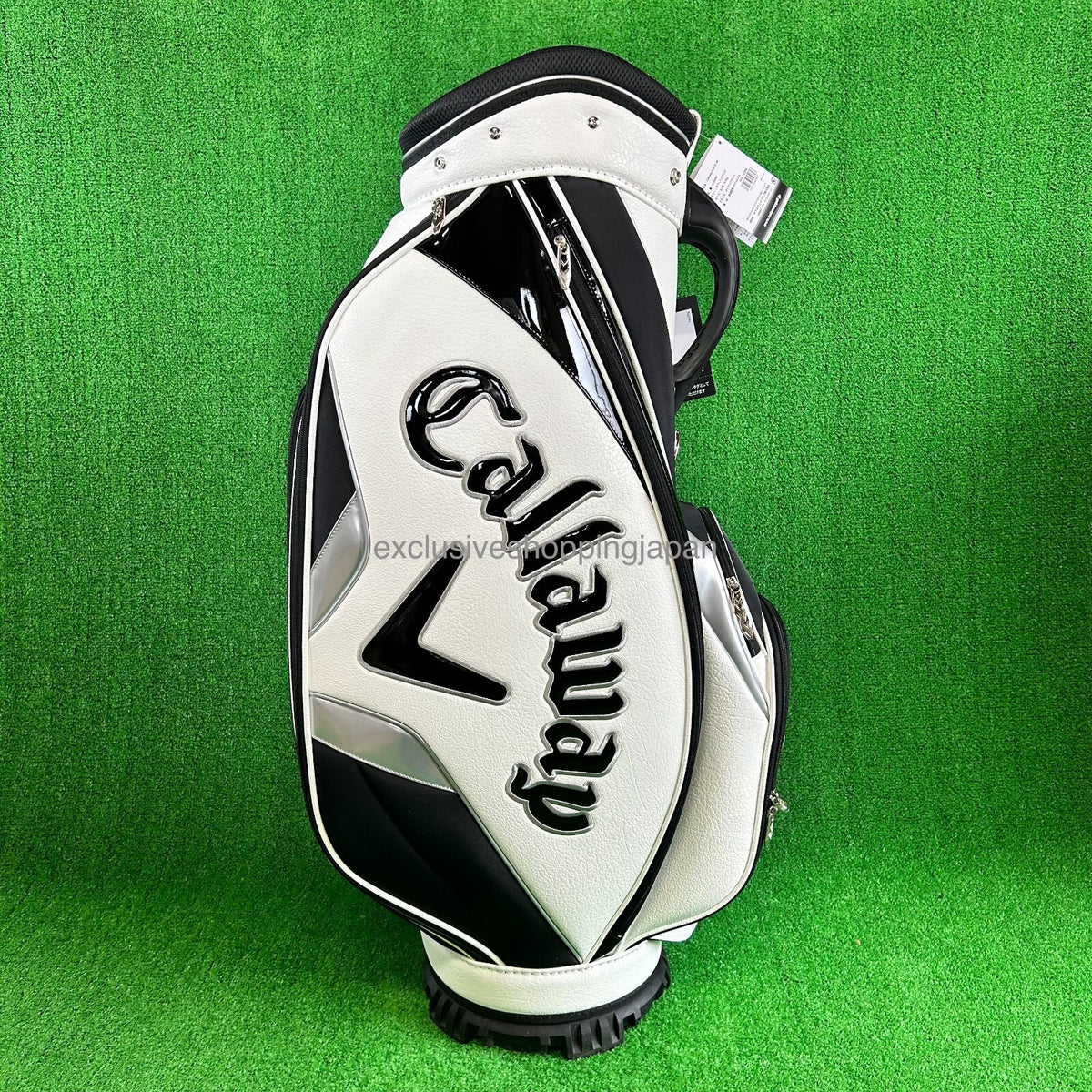 Callaway Golf Exia Cart Bag 25JM 9.5 x 47inch 5-way 4.0kg 2025 White/Black New