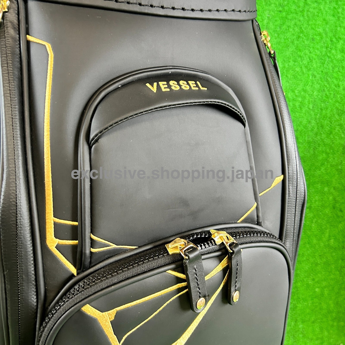 VESSEL Golf LUX 7 JP 2.0 Cart Bag Japan Exclusive 9 x 47in 7-way 2025 Kintsugi