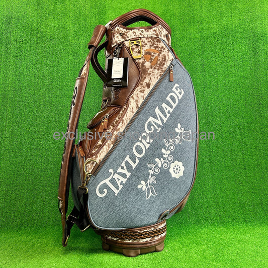TaylorMade Golf 2026 Women’s Season Opener Staff Bag Western-style Blue Brown