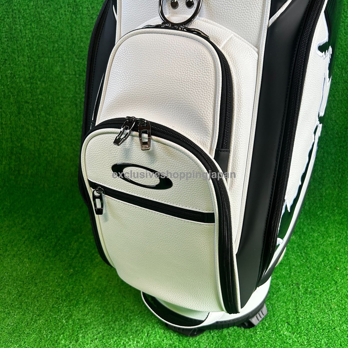 Oakley Golf Cart Bag Skull 18.0 5 x 47in 5-way Divider Pockets White 2025 Model