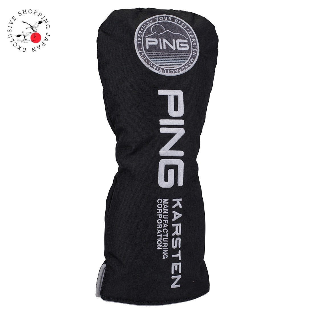 PING ARIZONA CASUAL Driver Headcover HC-U2501 Black 2026 F/W JDM Golf Japan