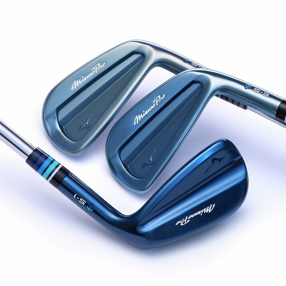 Mizuno Pro Ice Blue Limited Ed Iron Set #3-pw 8p S200 Dynamic Gold Tour Issue