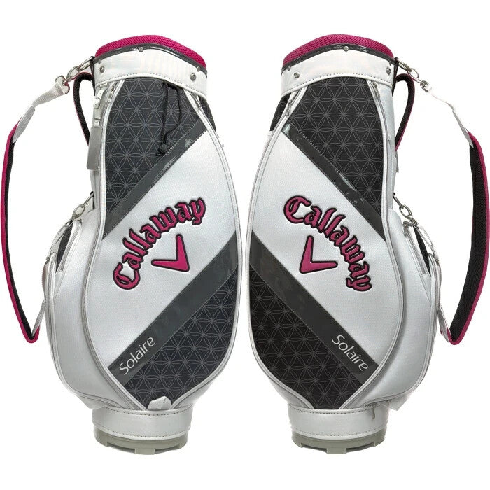 Callaway Golf Entry Cart Bag Solaire 8.5 x 47in Lightweight 6-way Ladies Pink