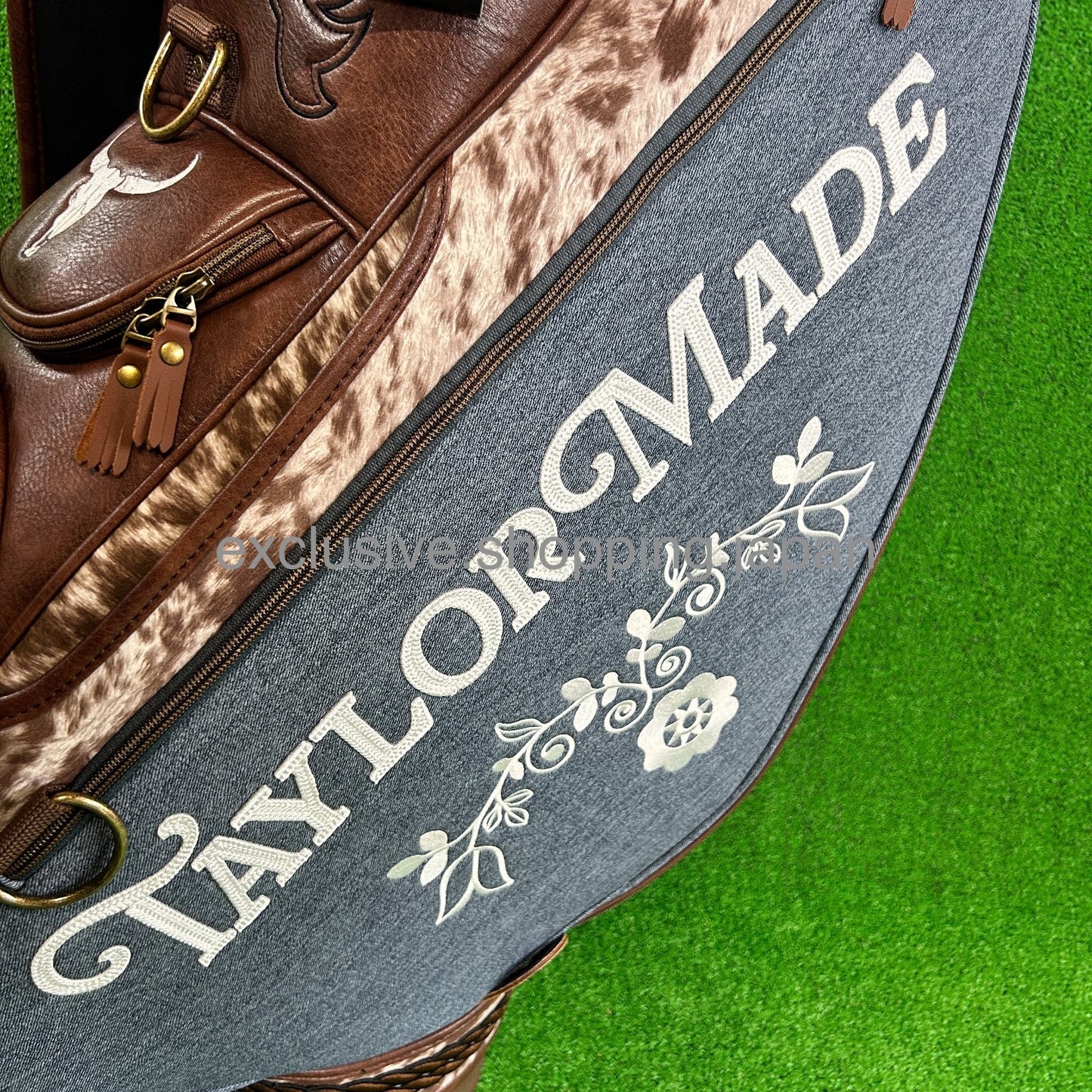 TaylorMade Golf 2026 Women’s Season Opener Staff Bag Western-style Blue Brown