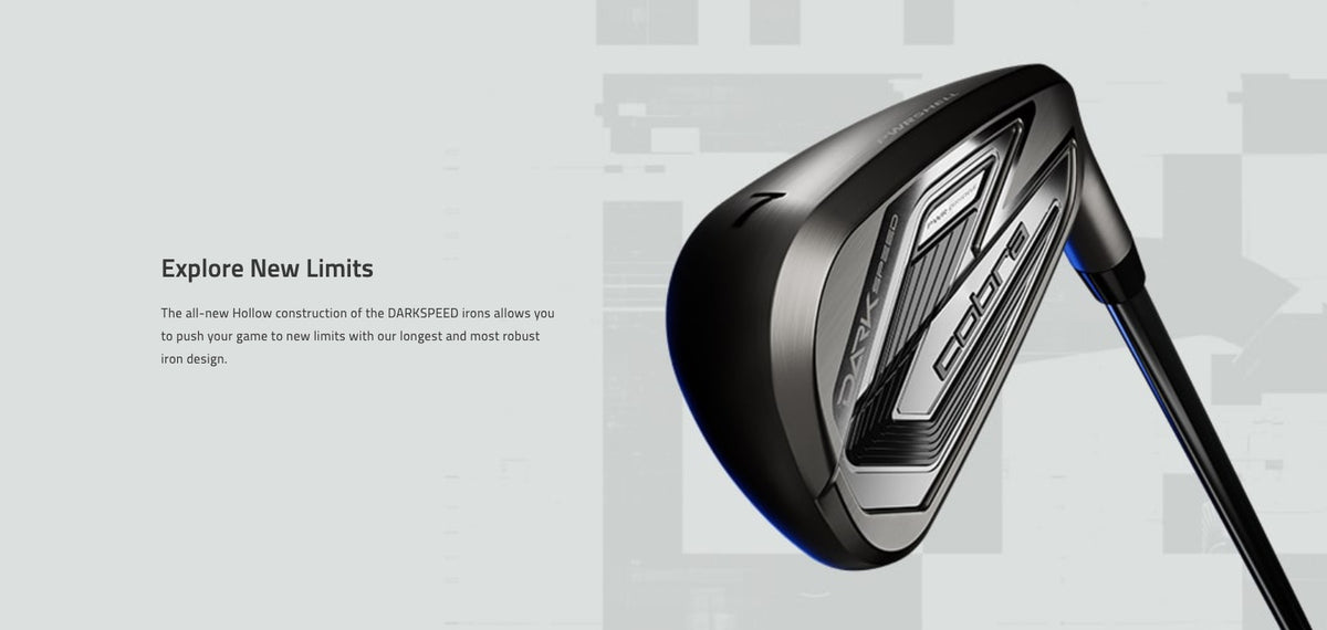 COBRA Darkspeed Iron Wedge SW R-Flex SPEEDER NX Silver Graphite Shaft New Men RH