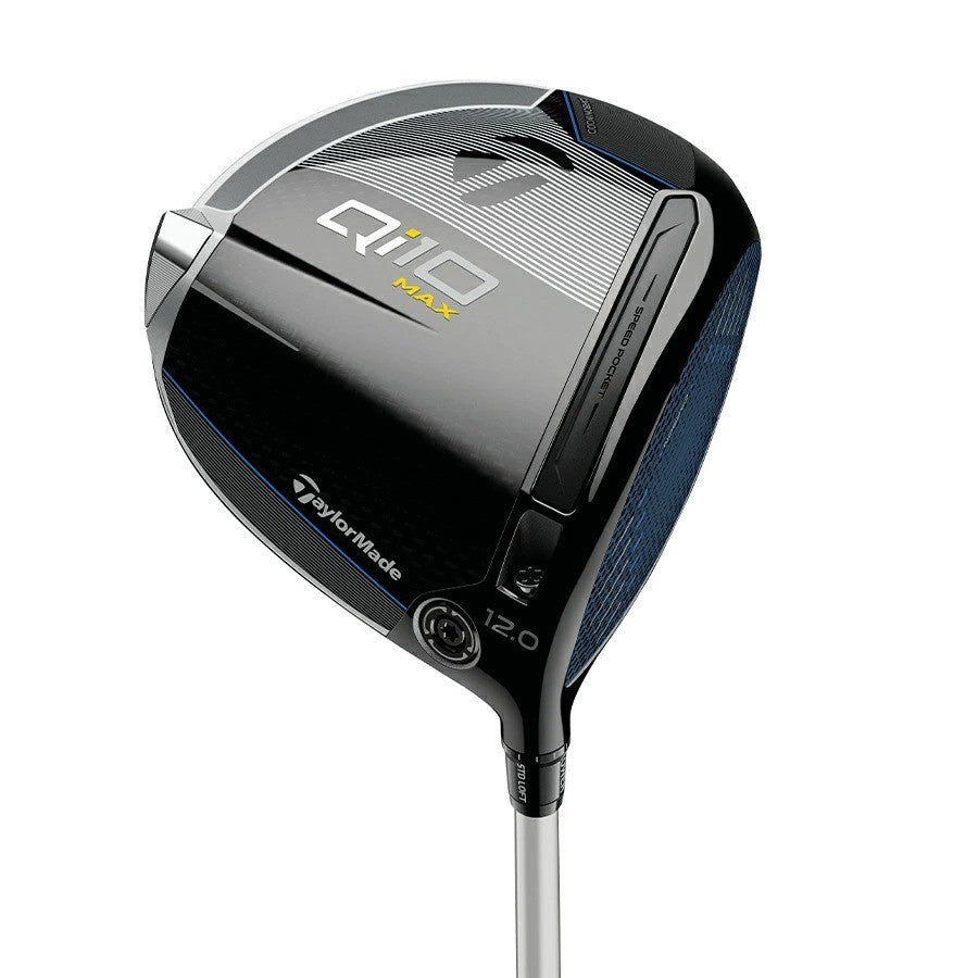 TaylorMade Golf Womens Driver Qi10 MAX Loft 12 Ladies ELDIO TM40 Graphite L-Flex