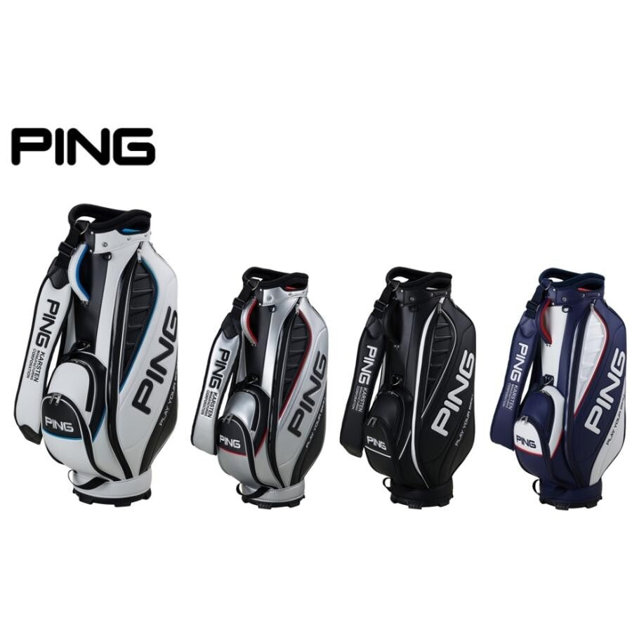 Ping Golf XLT Cart Bag 9in Black 5-way Divider 2025 Model Lightweight 2.9kg PSL