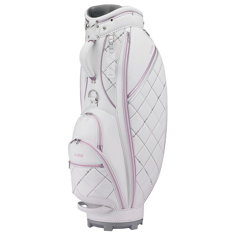 Dunlop XXIO Ladies Golf Cart Bag 8.5 x 47inch 4-way Lightweight 2025 White/Pink