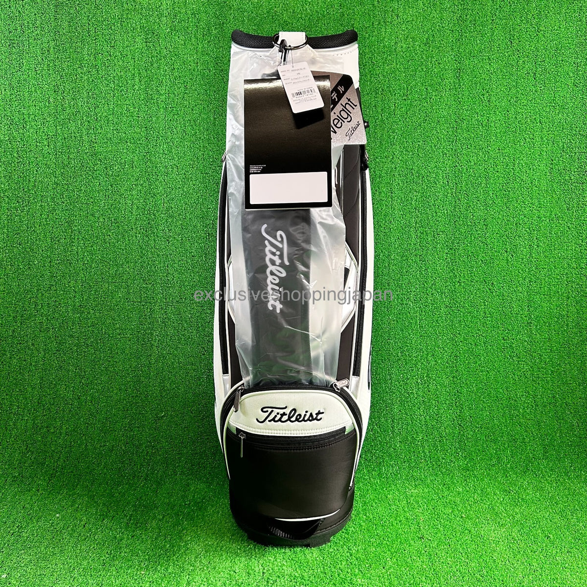 Titleist Golf Cart Bag Aspire 9 x 47in 5-way 2023 Model Lightweight 2.7kg White