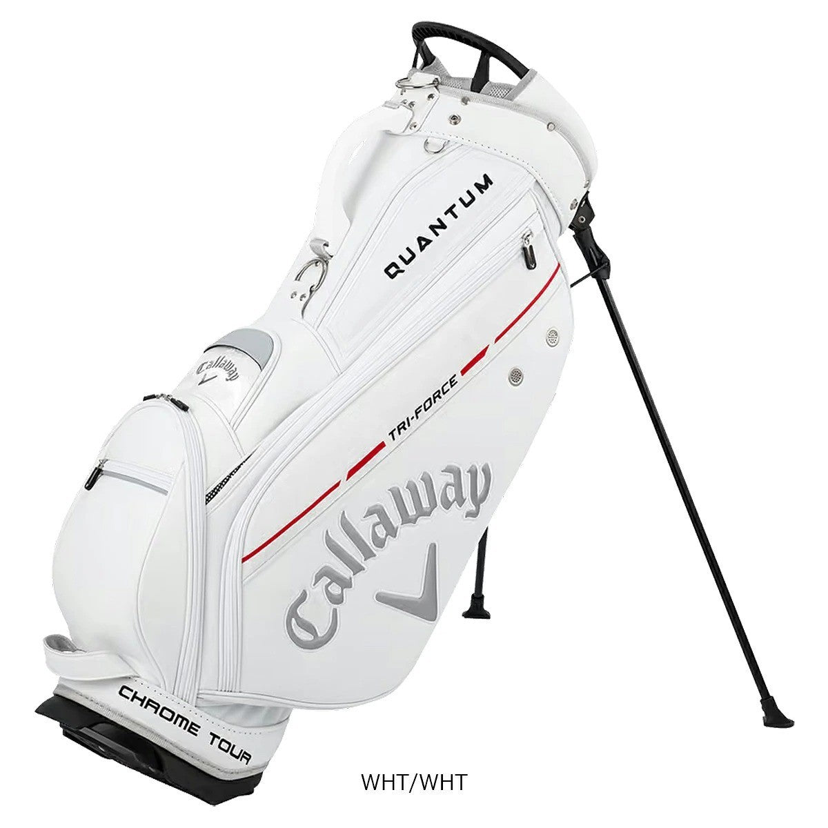 Callaway Golf Tour 26 JM Quantum Carry Stand Bag 9 x 47" 5-Way White/White 2026