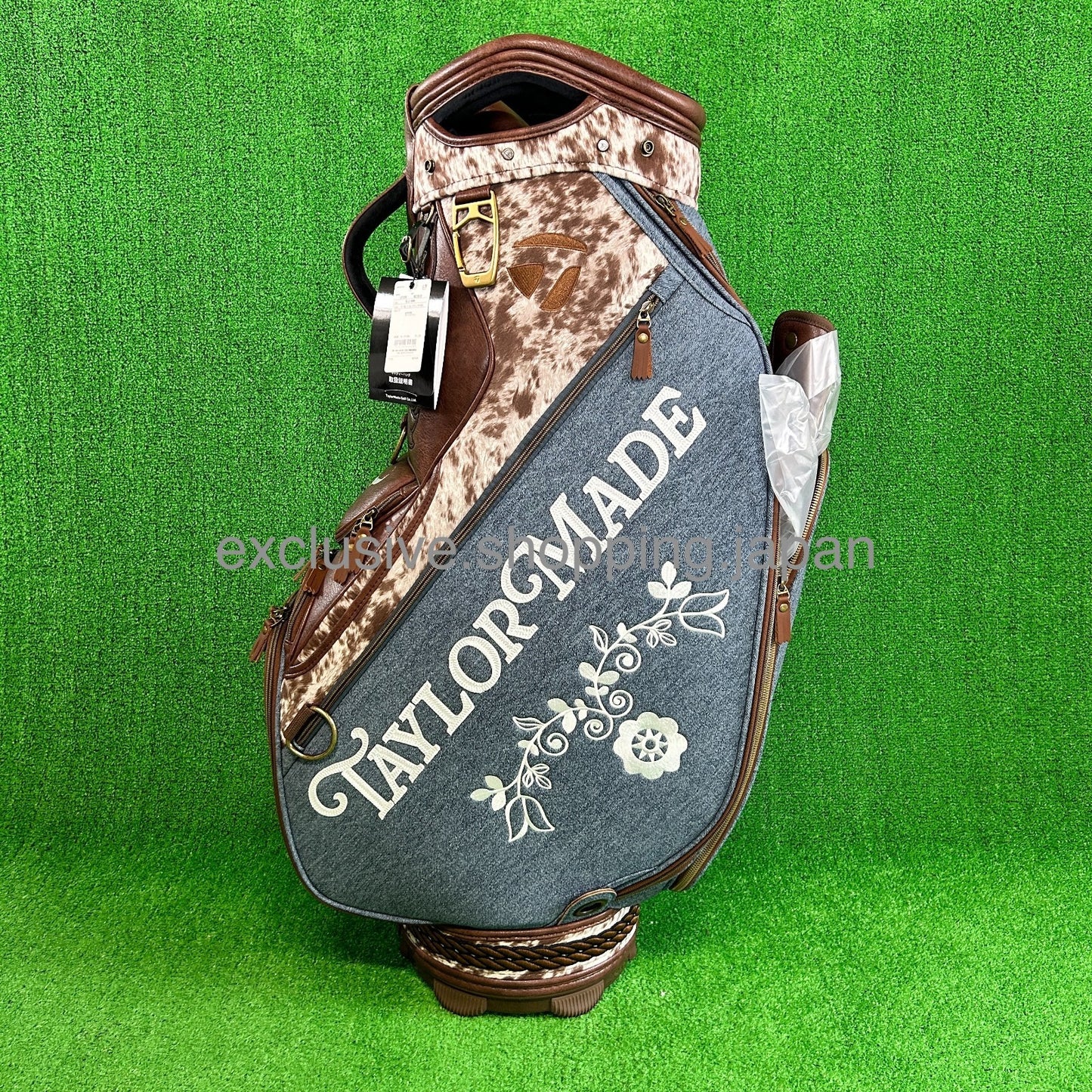 TaylorMade Golf 2026 Women’s Season Opener Staff Bag Western-style Blue Brown