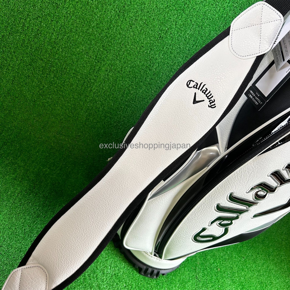 Callaway Golf Exia Cart Bag 25JM 9.5 x 47inch 5-way 4.0kg 2025 White/Black New