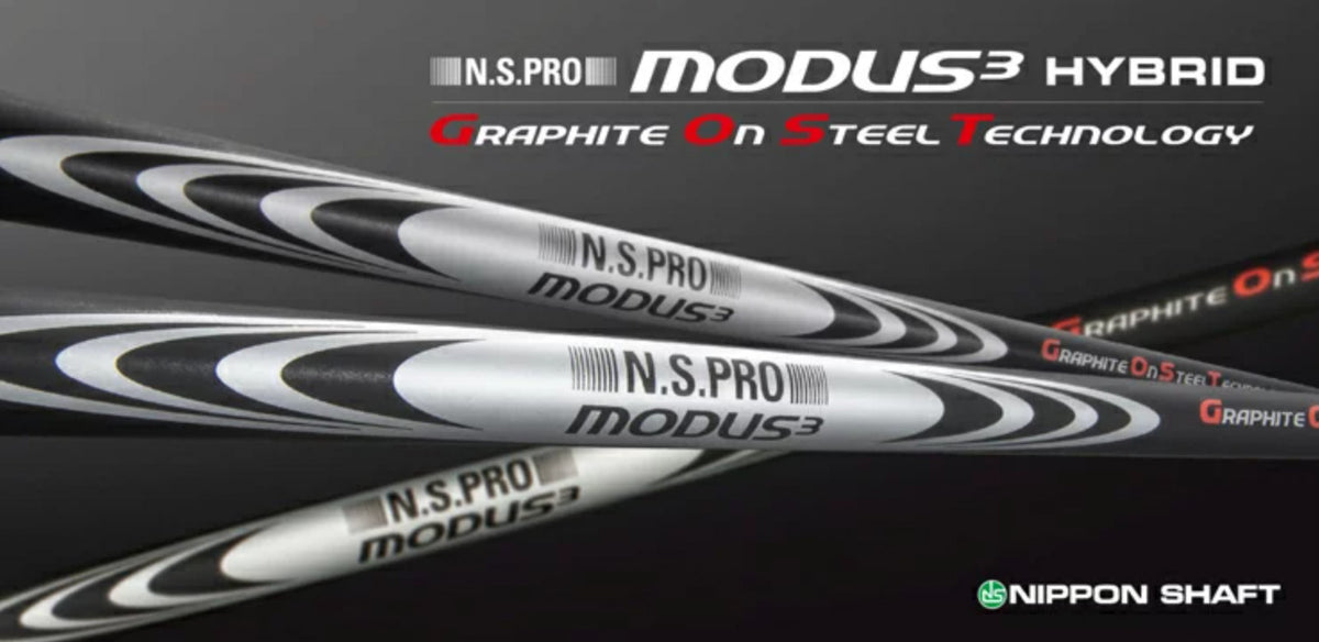 NIPPON SHAFT N.S.PRO MODUS3 HYBRID Shaft Graphite on Steel Technology GOST Uncut
