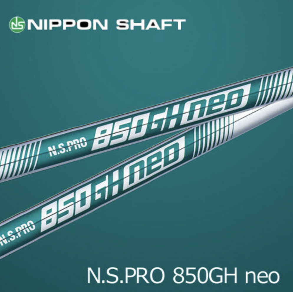Nippon Shaft N.S. Pro 850 GH neo Steel Iron Shaft #1~W Flex S & R Golf Club New