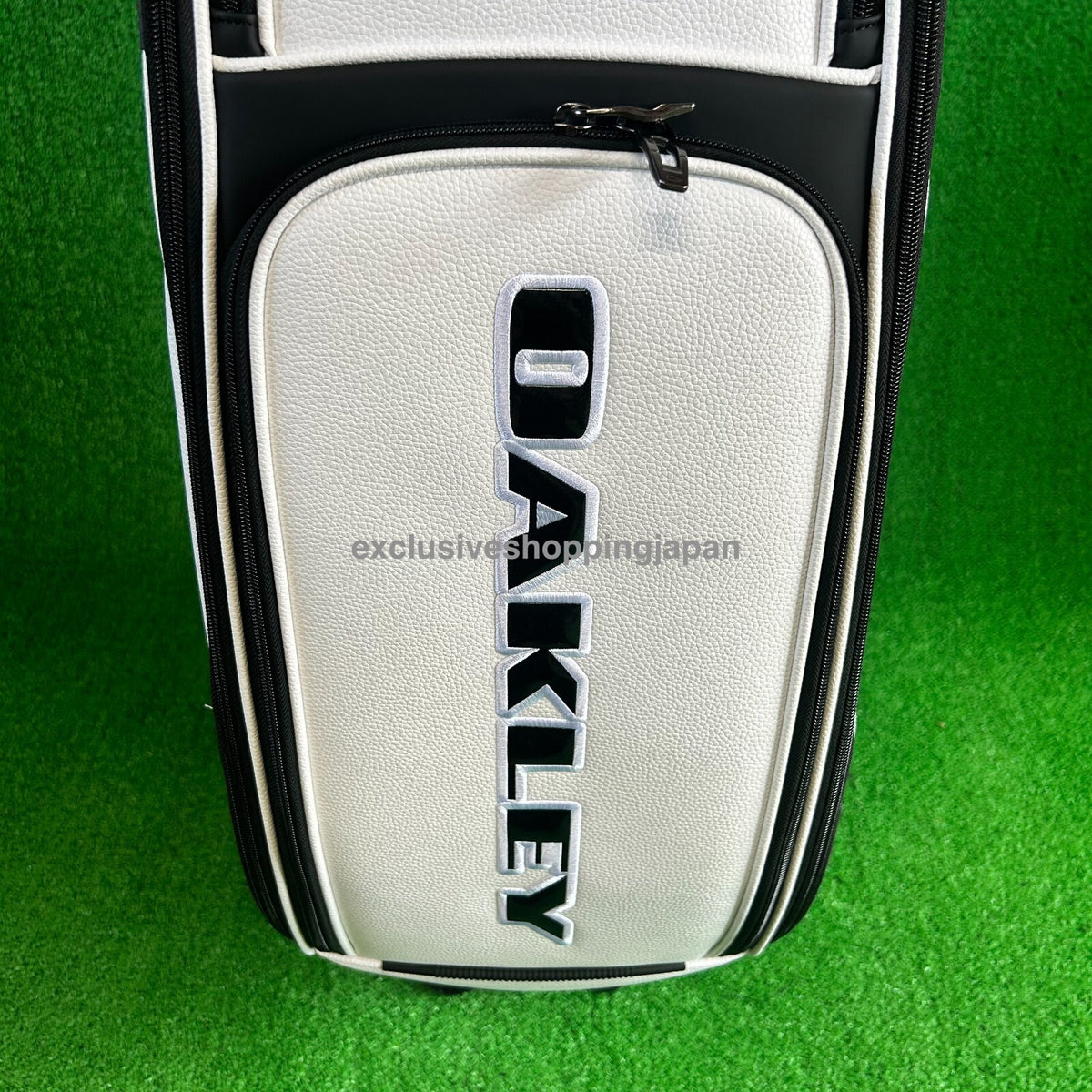 Oakley Golf Cart Bag Skull 18.0 5 x 47in 5-way Divider Pockets White 2025 Model