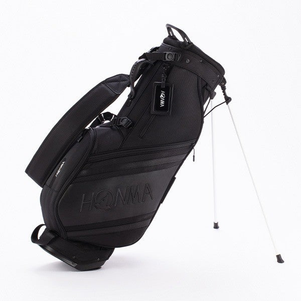 HONMA Golf Light Carry Stand Bag 9in 3.0kg Lightweight 5-way Divider 2026 Black