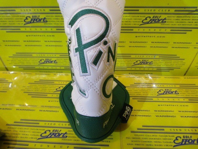 PING Mr.Ping Quilted Blade Putter Head Cover White Headcover 2026 Golf New Men