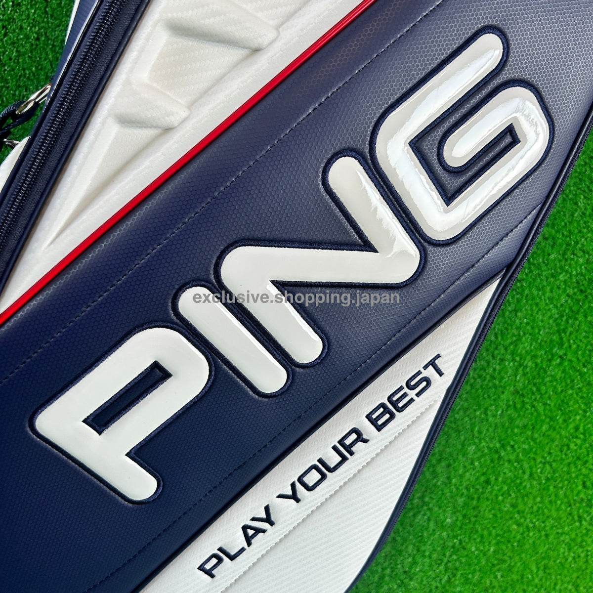 Ping Golf XLT Cart Bag 9in Navy 5-way Divider 2025 Model Lightweight 2.9kg PSL