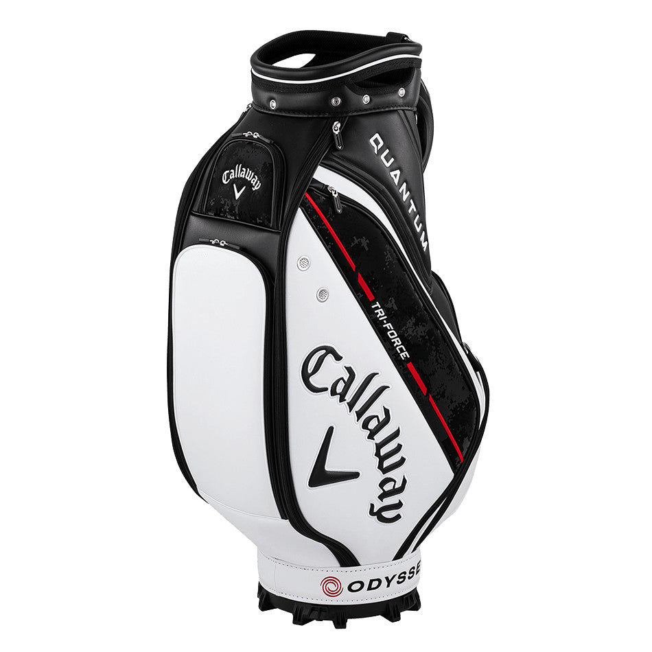 Callaway Tour 26 JM Quantum Cart Bag 9.5" 5-Way Fits 47" Black/White/Blue 2026