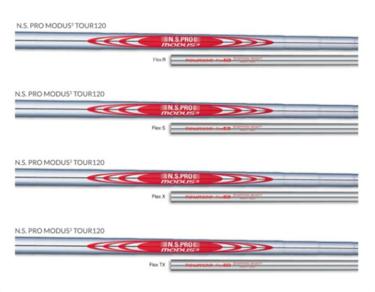 Nippon Shaft N.S. Pro Modus3 Tour 120 Steel Iron Shaft Golf R S X TX Flex #2-9,W